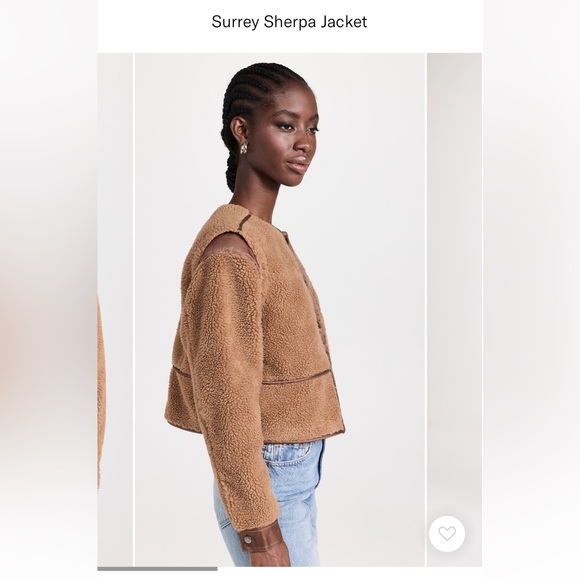 Brand New Veronica Beard - Surrey Sherpa Jacket XS - Picture 4 of 4